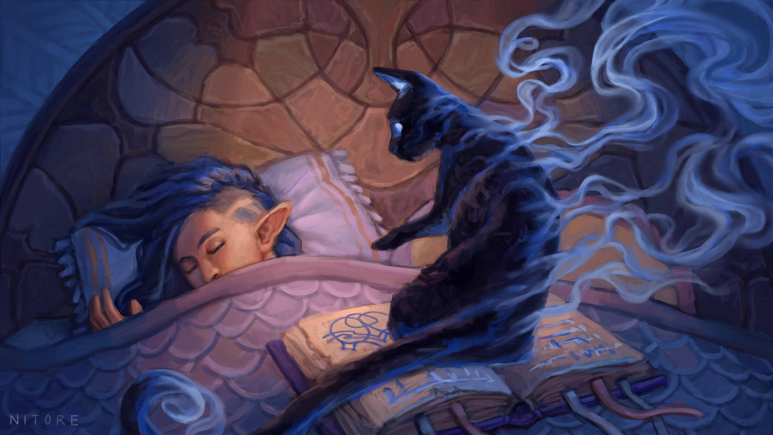 A Mage's Rest Is Often Short