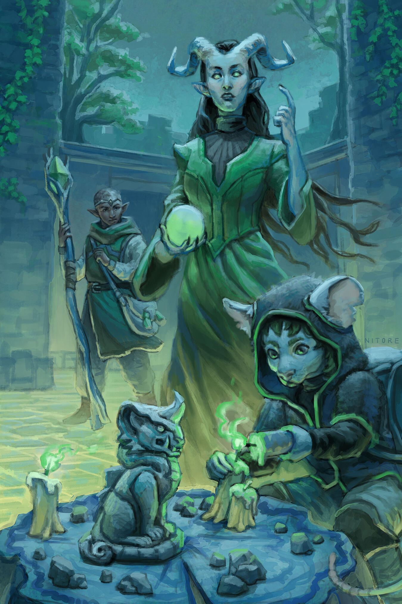 Courtyard Summoning