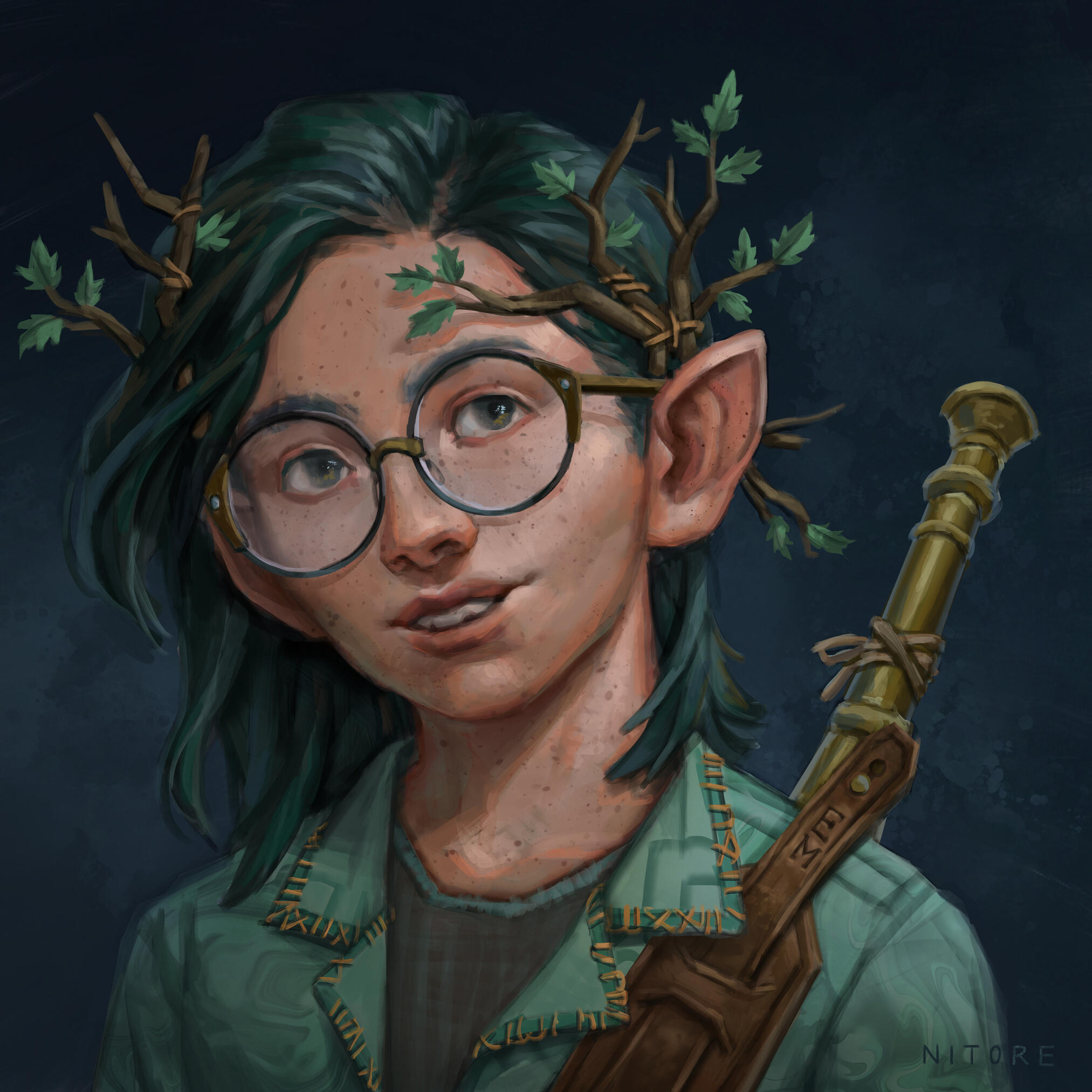 Een, Halfling Bard